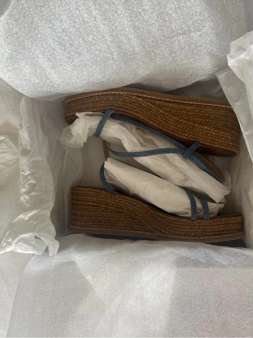 Jimmy Choo 60 Drive Espadrille Lace Up Wedges